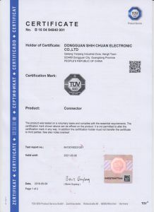 Shiquan TUV certif